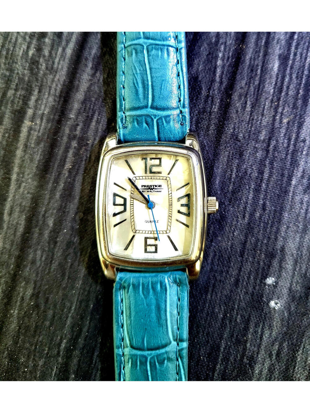 Vintage Retro Waltham Prestige Unisex Mother Of Pearl Watch